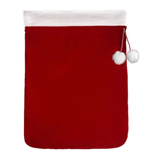 Santas Toy Gift Bag Flat