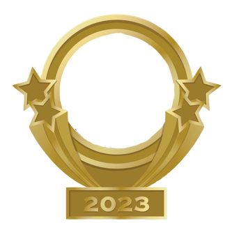 Superstar Golden Frame 2023 Ornament