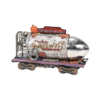 The Silver Bullet 25th Anniversary Dept 56 Halloween Village Side
