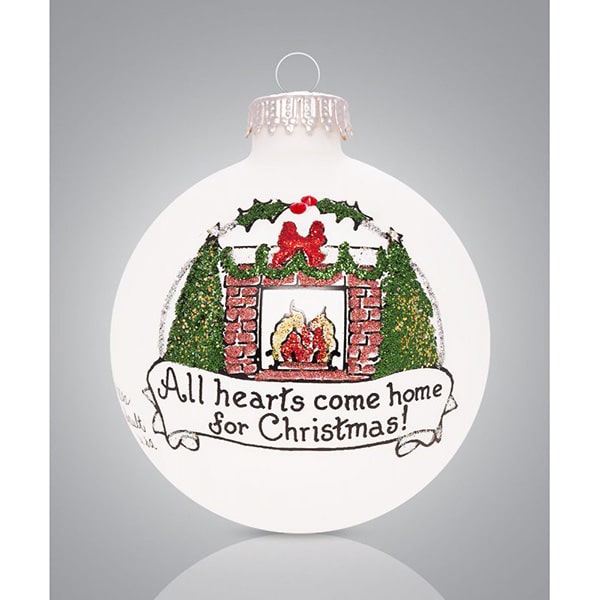 All Hearts Home Ball Ornament