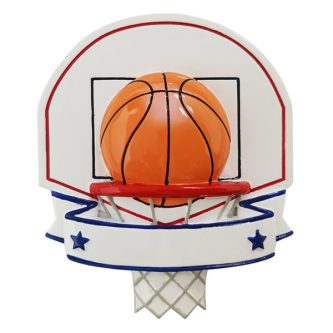 Basketball Backboard Ornament Personalized