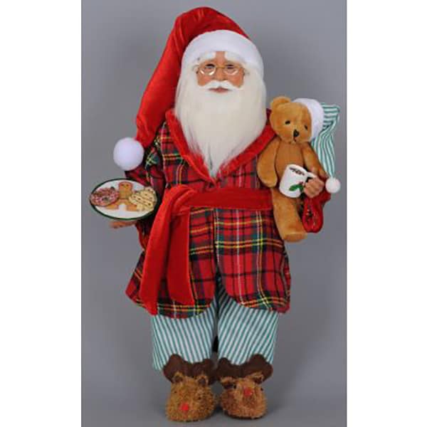 Milk and Cookies Santa