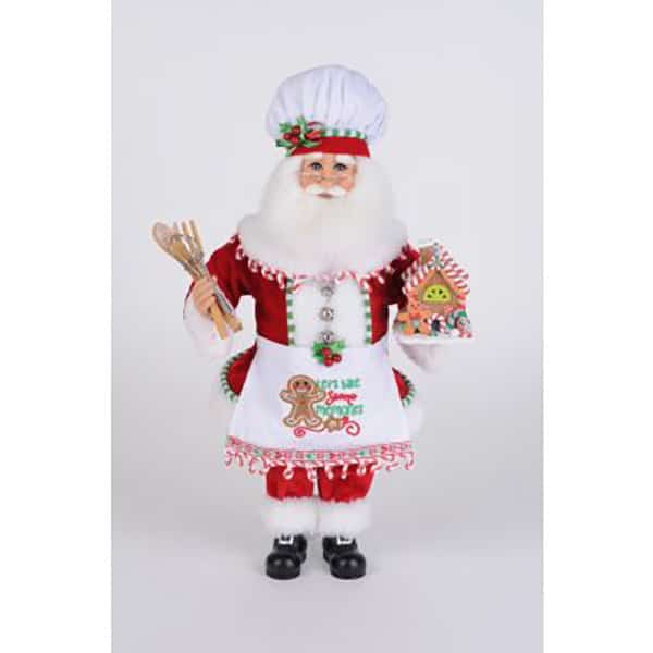 Santa Baking Up Memories