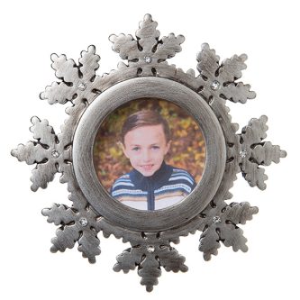 Snowflake Picture Frame Ornament