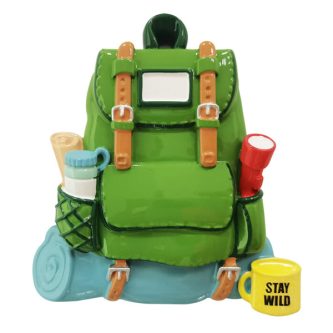 Stay Wild Hiking Backpack Ornament Personalized