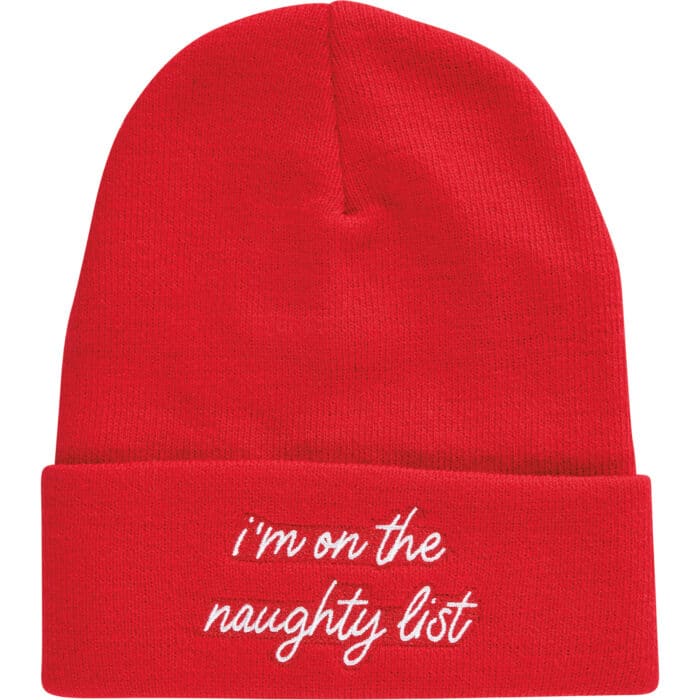 Beanie on the Naughtly List