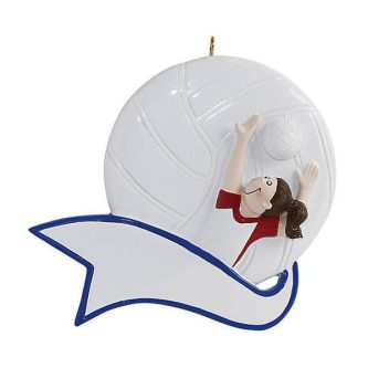 Volleyball Serve Ornament Personalize