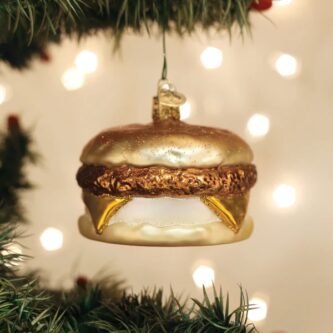 Breakfast Sandwich Ornament Old World Christmas