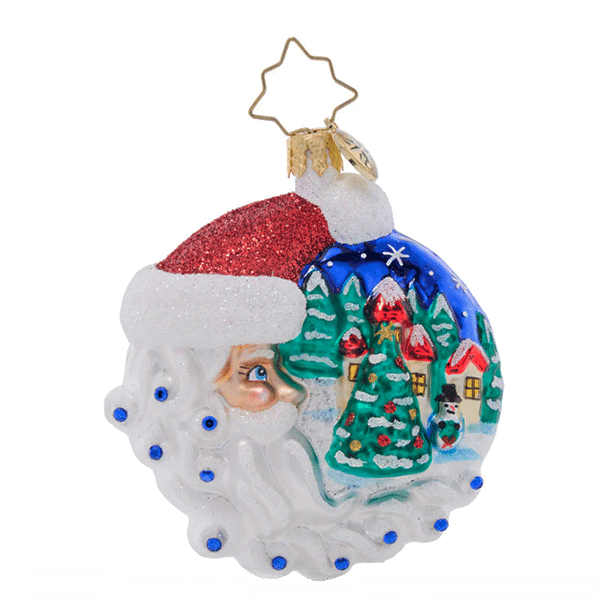 Christmas Village Santa Gem By Radko - Christmas Store