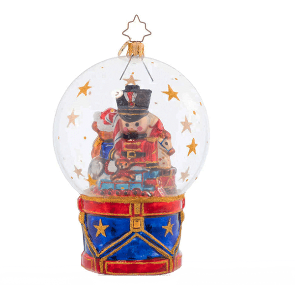 Toyland Treasures Snow Globe by Radko