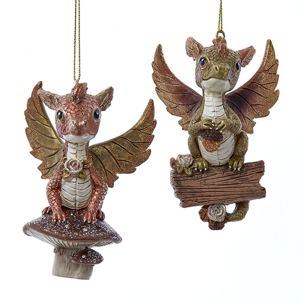 Baby Dragon Ornaments