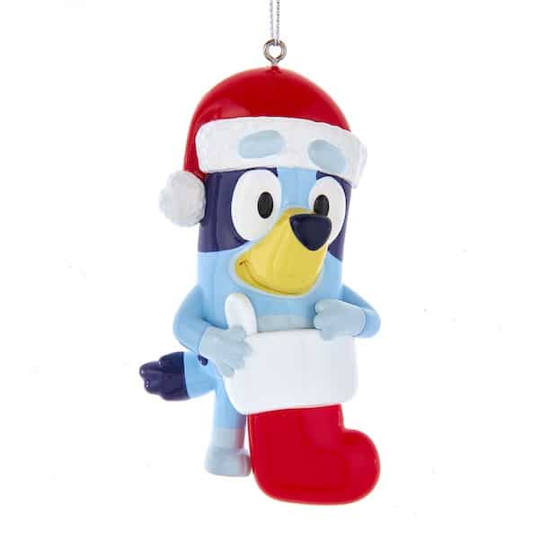 Bluey™ with Stocking Ornament Personalize