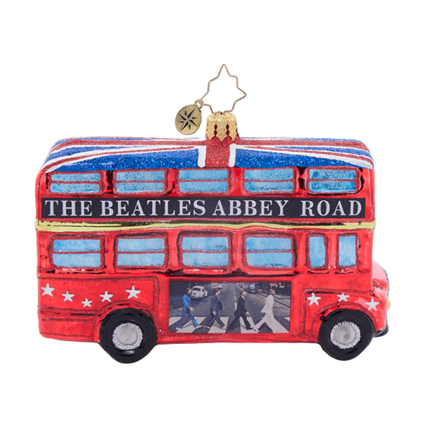 Christmas in Penny Lane Bus by Radko Other Side
