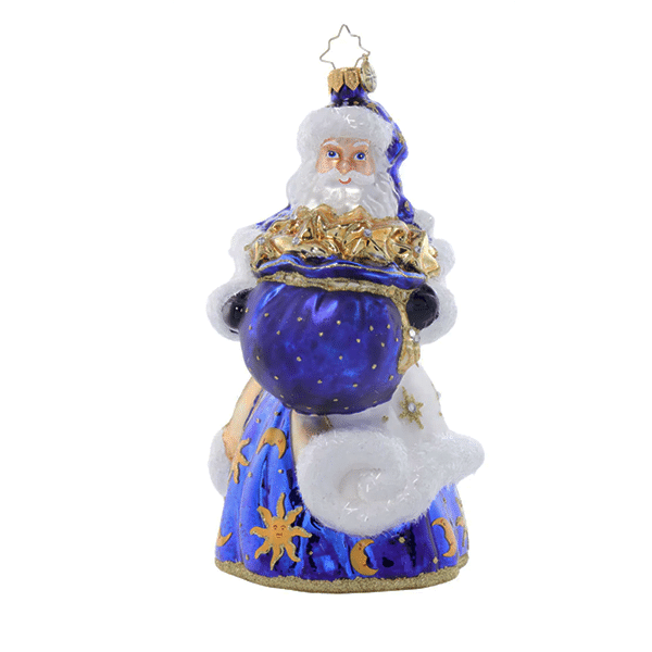 Cosmic Christmas Claus By Radko - Christmas Store