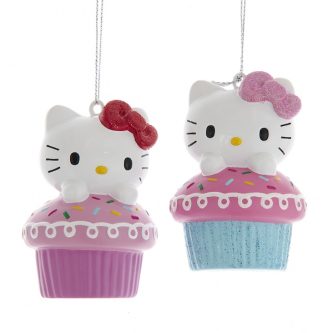 Hello Kitty™ Cupcake Ornaments