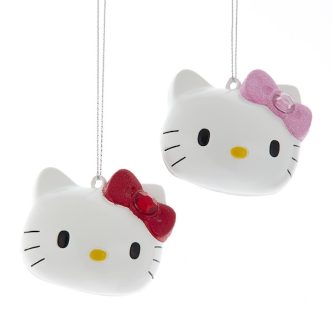 Hello Kitty™ Face Ornaments
