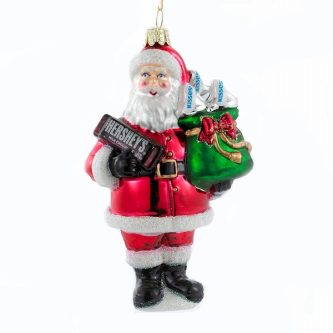 Hersheys™ Bar Santa Ornaments