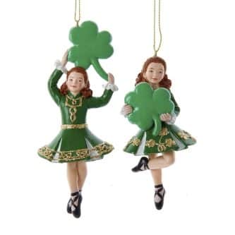 Irish Lucky Dancer Ornaments Personalize