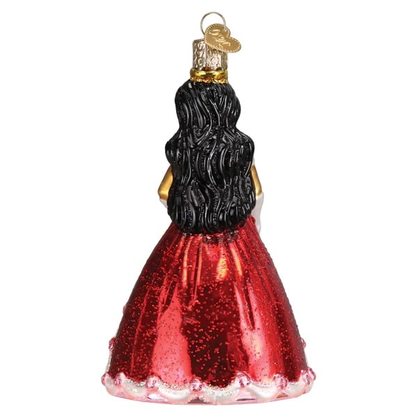 La Quinceañera Ornament Old World Christmas Back