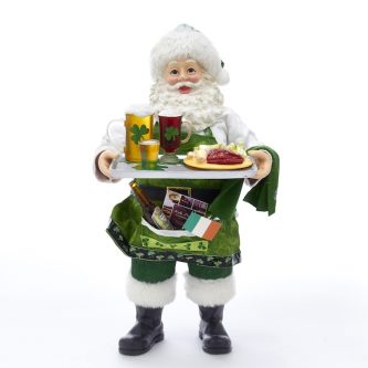 Musical Irish Chef Santa