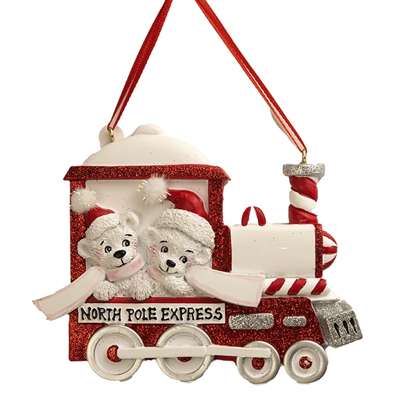 North Pole Express Bear Family Personalized 2