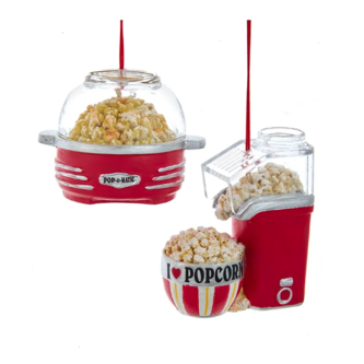 Poppin Popcorn Machine Ornaments