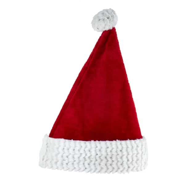 Red Plush Santa Hat