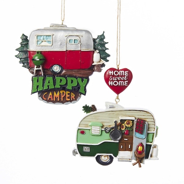 Travel Trailer Camper Ornaments