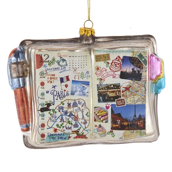 Travelers Notebook Ornament Front