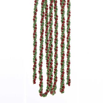 Twisted Bead Tri-color Garland