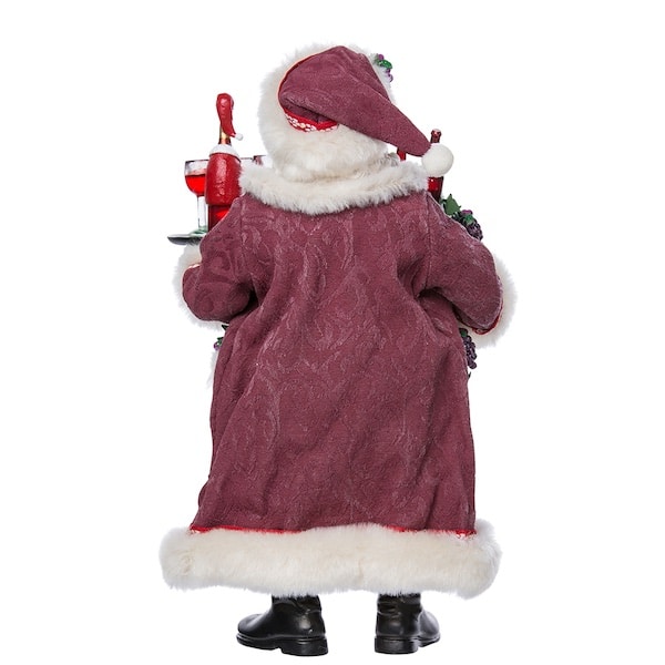 Wine Delivery Santa Back