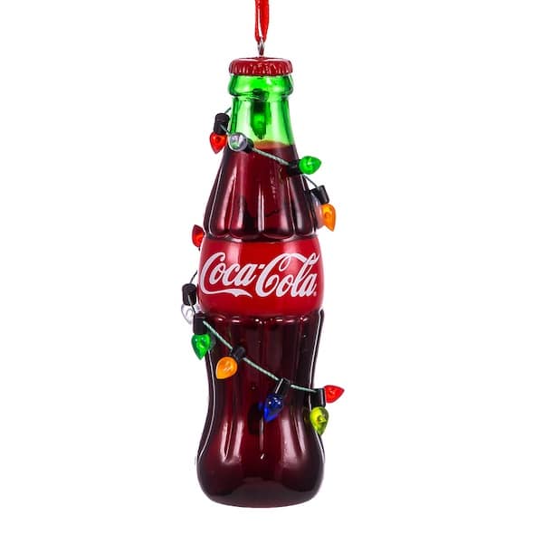 Coca cola® Bottle with Lights Ornament