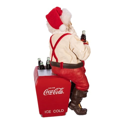 Coca cola® Santa on Cooler Back