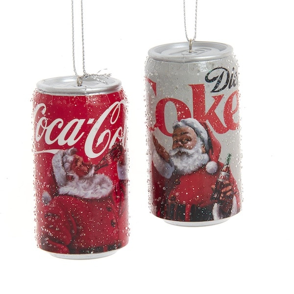 Coca cola® Soda Can Ornaments