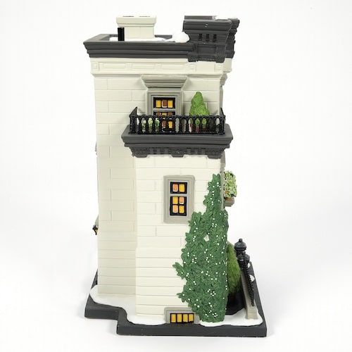 87 West 56th Street Christmas in the City Village Dept 56 Side One