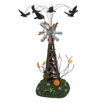 A Chill In The Air Weathervane Halloween Village Dept 56