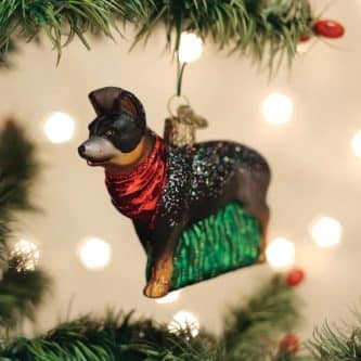 Australian Cattle Dog Ornament Old World Christmas