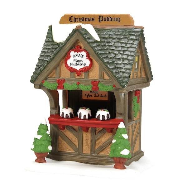 Avas Plum Pudding Dickens Village Dept 56