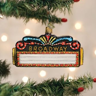 Broadway Marquee Ornament Old World Christmas
