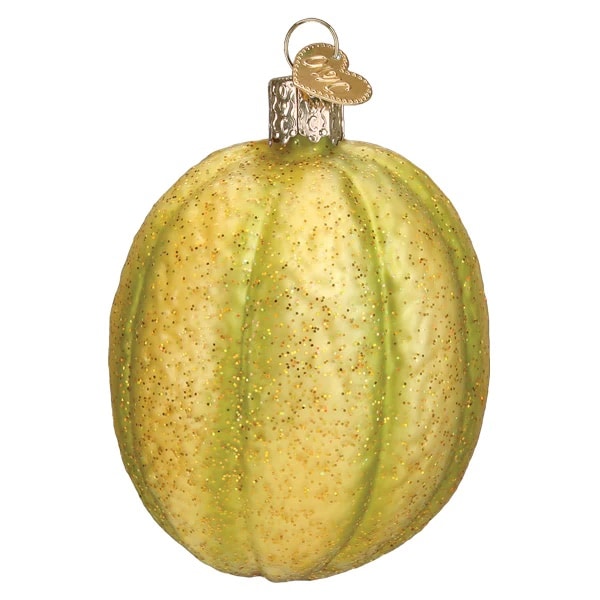 Cantaloupe Ornament Old World Christmas Back