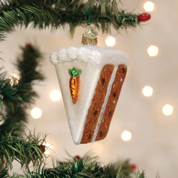 Carrot Cake Ornament Old World Christmas