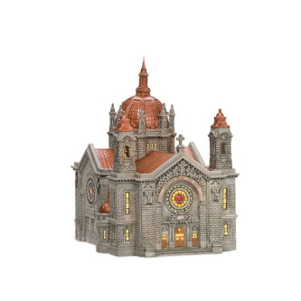 Cathedral Of St Paul Copper Rare Retired Christmas In The City Village Dept 56 Pre-Owned