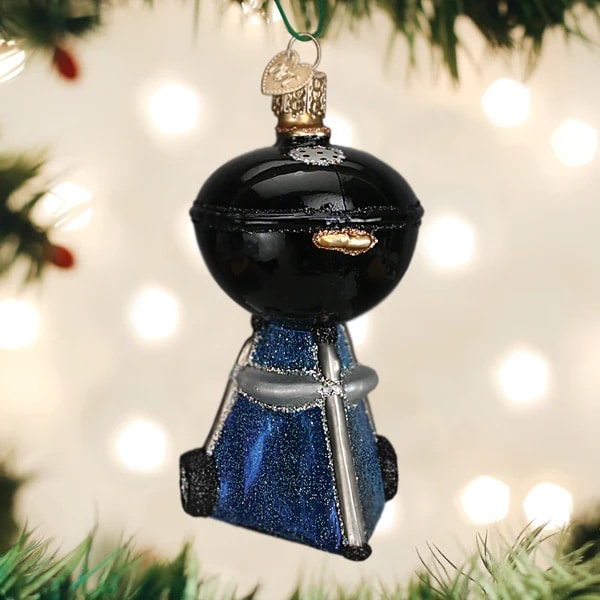 Classic Charcoal Bbq Ornament Old World Christmas