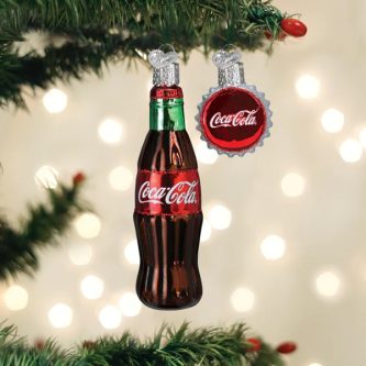 Coca-cola™ Bottle Ornament Set Old World Christmas