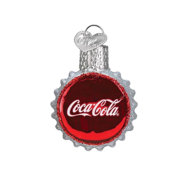 Coca cola™ Diner Ornament Set Old World Christmas Cap