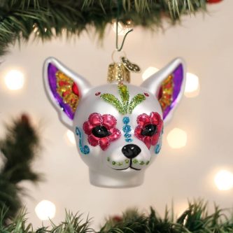 Dia De Los Muertos Dog Ornament Old World Christmas