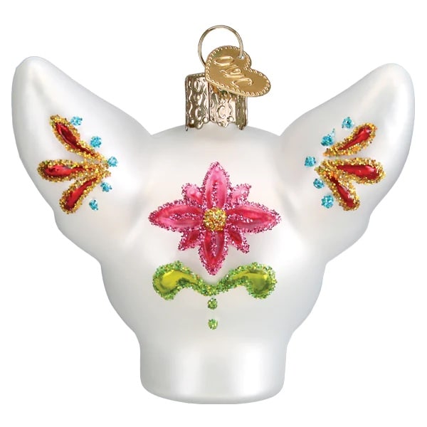 Dia De Los Muertos Dog Ornament Old World Christmas Back