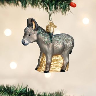 Donkey Ornament Old World Christmas
