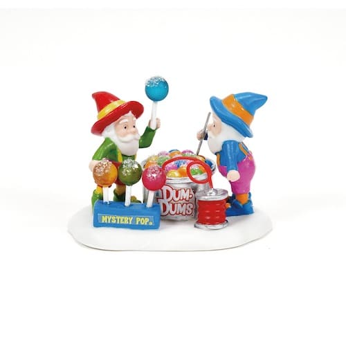 Dum dums Taste Buds North Pole Village Dept 56 Front