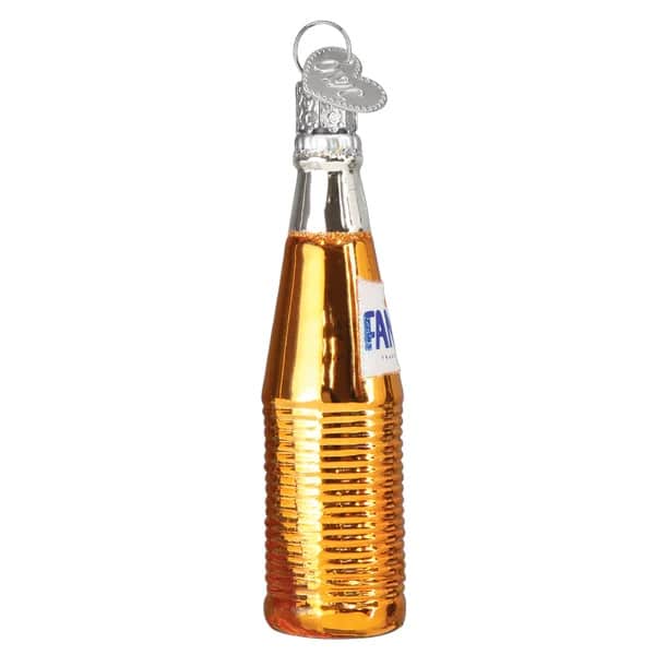 Fanta Bottle Ornament Old World Christmas Side